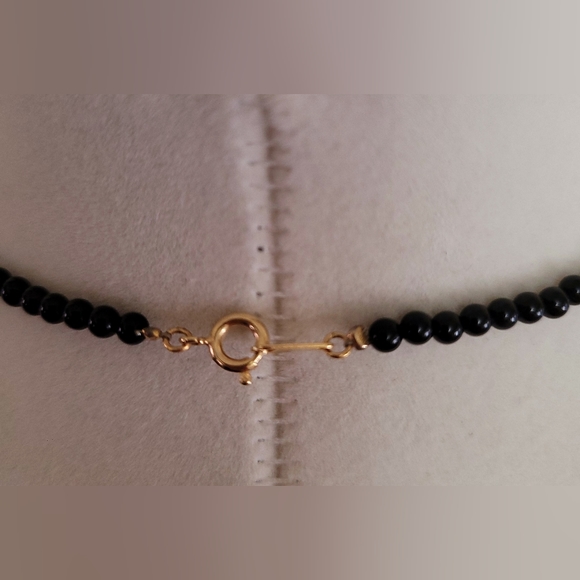 Real Onyx Necklace Chain and Bracelet Set - Picture 3 of 5